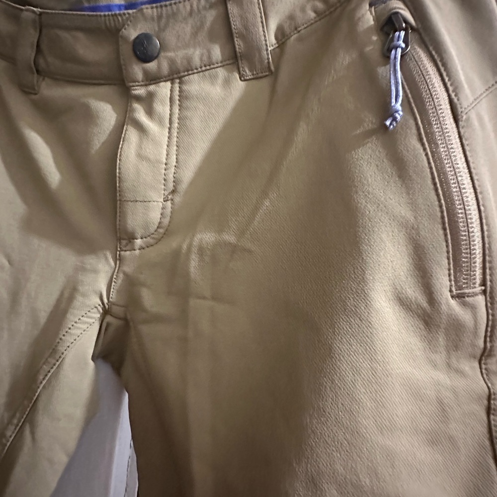 Stio Women's Khaki Green Outdoor Stretch Pants - Picture 8 of 17